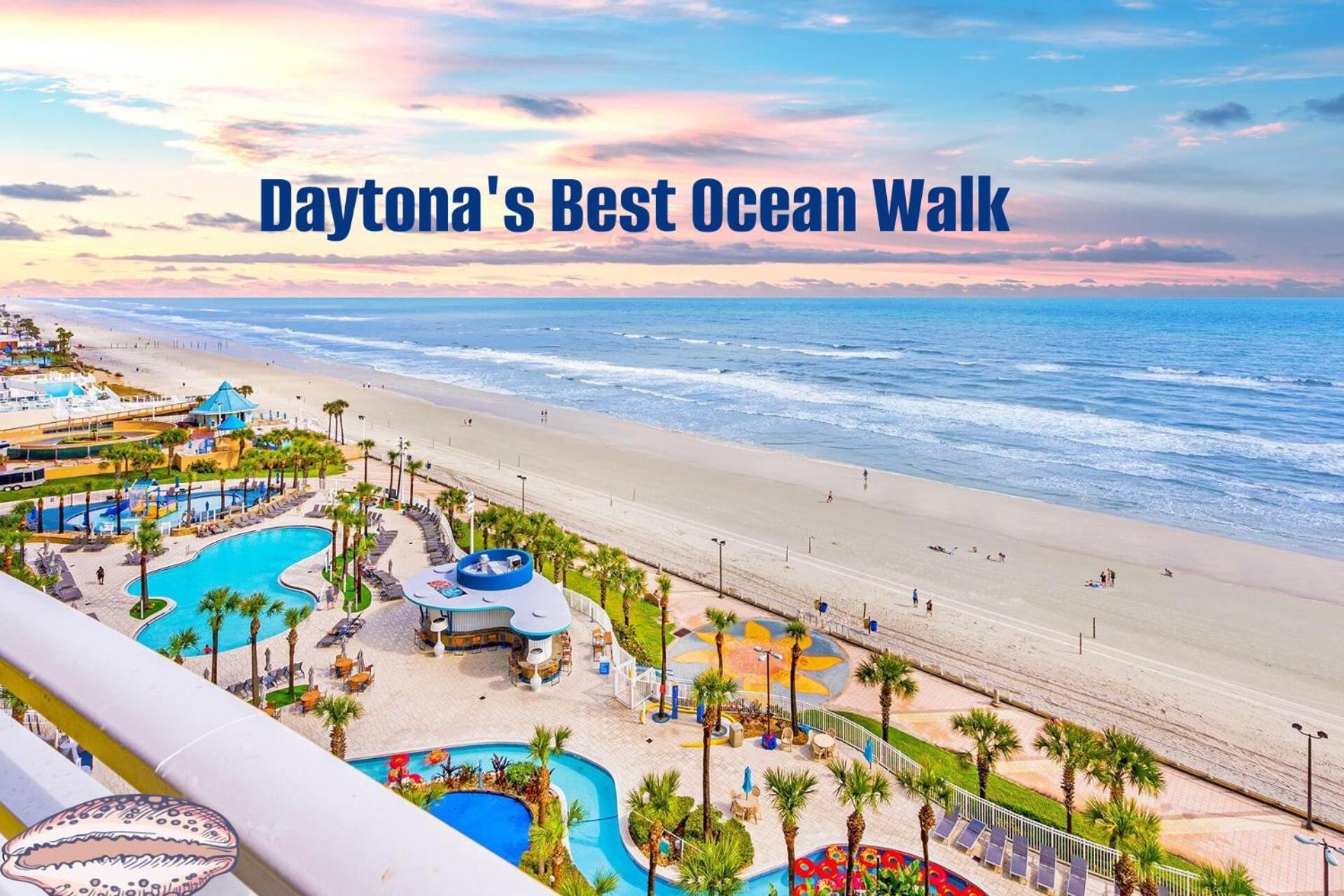 דייטונה ביץ' Vacation In Comfort And Luxury - 3 Bedroom Direct Oceanfront - Wyndham Ocean Walk Resort 2425 מראה חיצוני תמונה