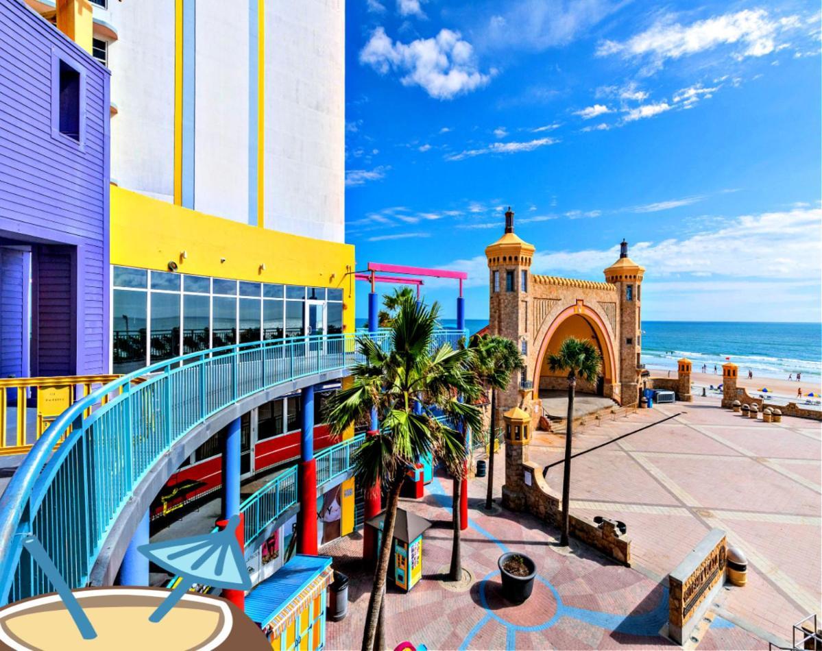 דייטונה ביץ' Vacation In Comfort And Luxury - 3 Bedroom Direct Oceanfront - Wyndham Ocean Walk Resort 2425 מראה חיצוני תמונה