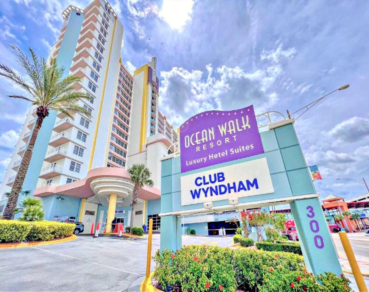 דייטונה ביץ' Vacation In Comfort And Luxury - 3 Bedroom Direct Oceanfront - Wyndham Ocean Walk Resort 2425 מראה חיצוני תמונה